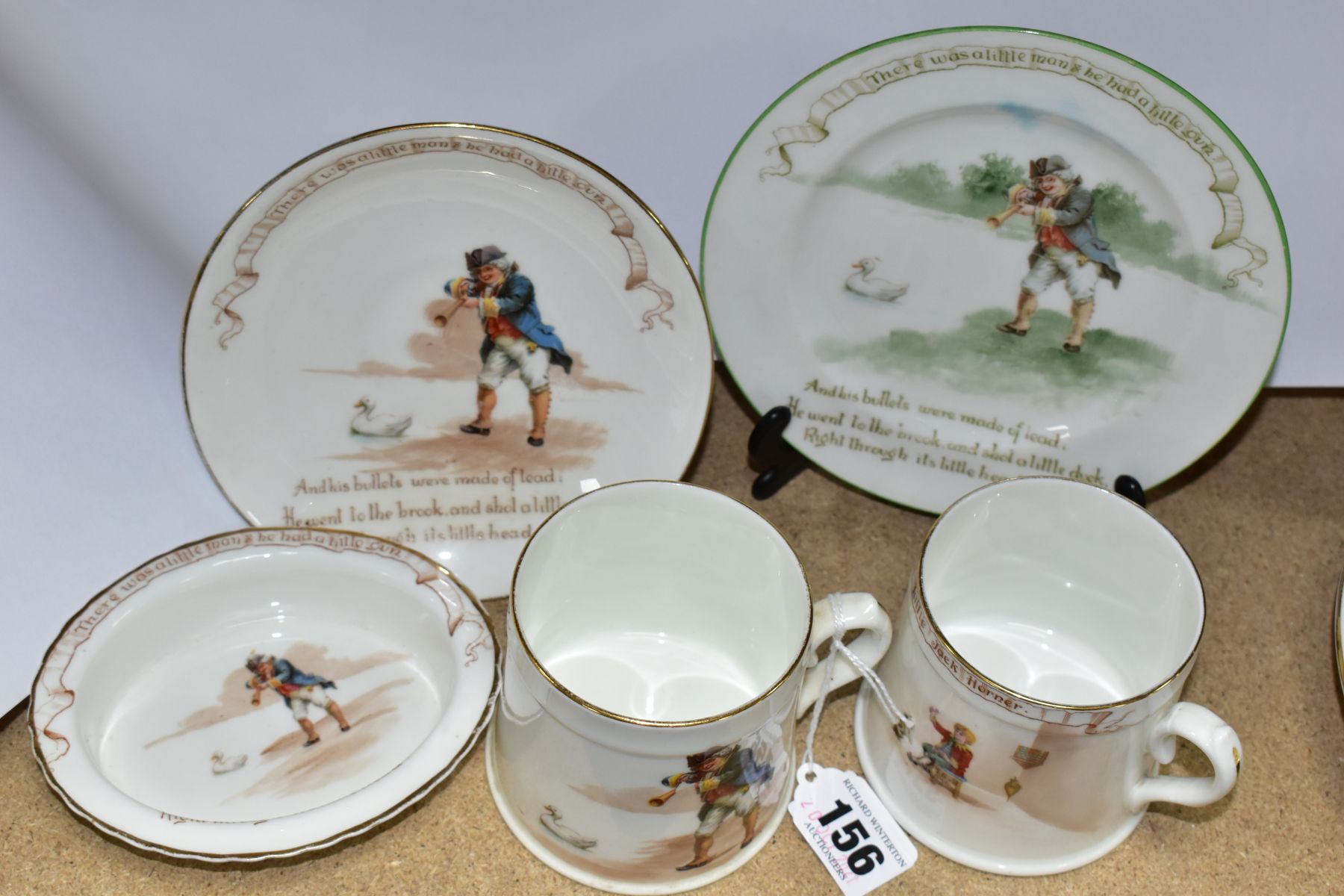 FOUR PIECES OF ROYAL DOULTON NURSERY RHYMES 'A' SERIES WARE, DESIGNED BY WILLIAM SAVAGE COOPER, ' - Image 2 of 7