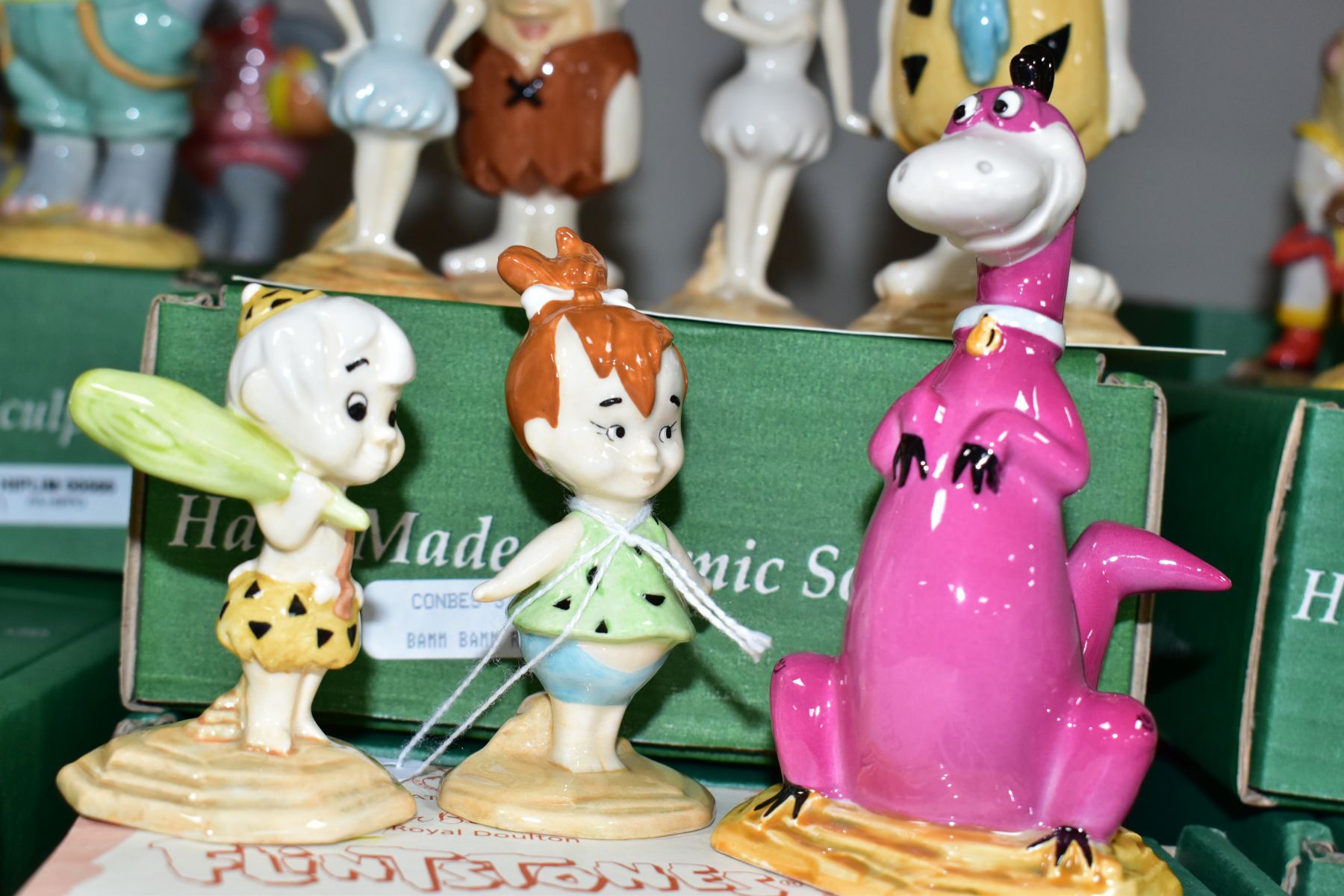 A SET OF SEVEN BOXED LIMITED EDITION JOHN BESWICK FOR U.K.I. CERAMICS LTD COMIC CARTOON FIGURES FROM - Image 3 of 6