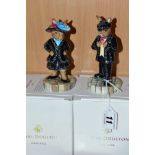 TWO BOXED ROYAL DOULTON LIMITED EDITION BUNNYKINS FIGURES, comprising Pearly King DB411 and Pearly