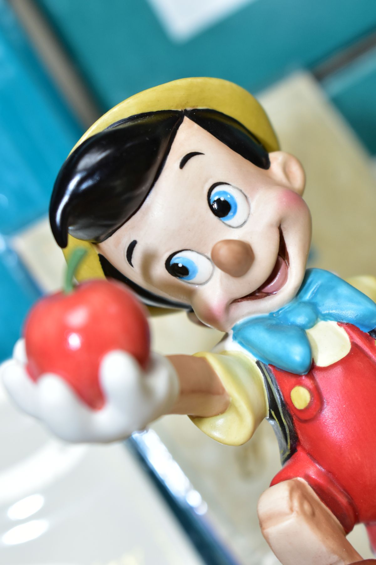 SEVEN BOXED WALT DISNEY CLASSICS COLLECTION PINOCCHIO FIGURES, comprising Making Dreams Come True, - Image 10 of 11