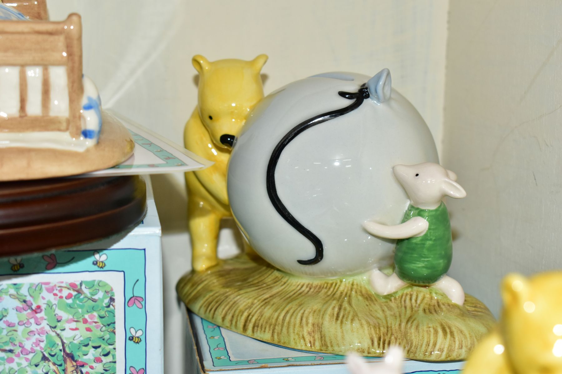 SIX BOXED ROYAL DOULTON FIGURES FROM THE WINNIE THE POOH COLLECTION, comprising Eeyore's Tail WP7 ( - Image 5 of 7