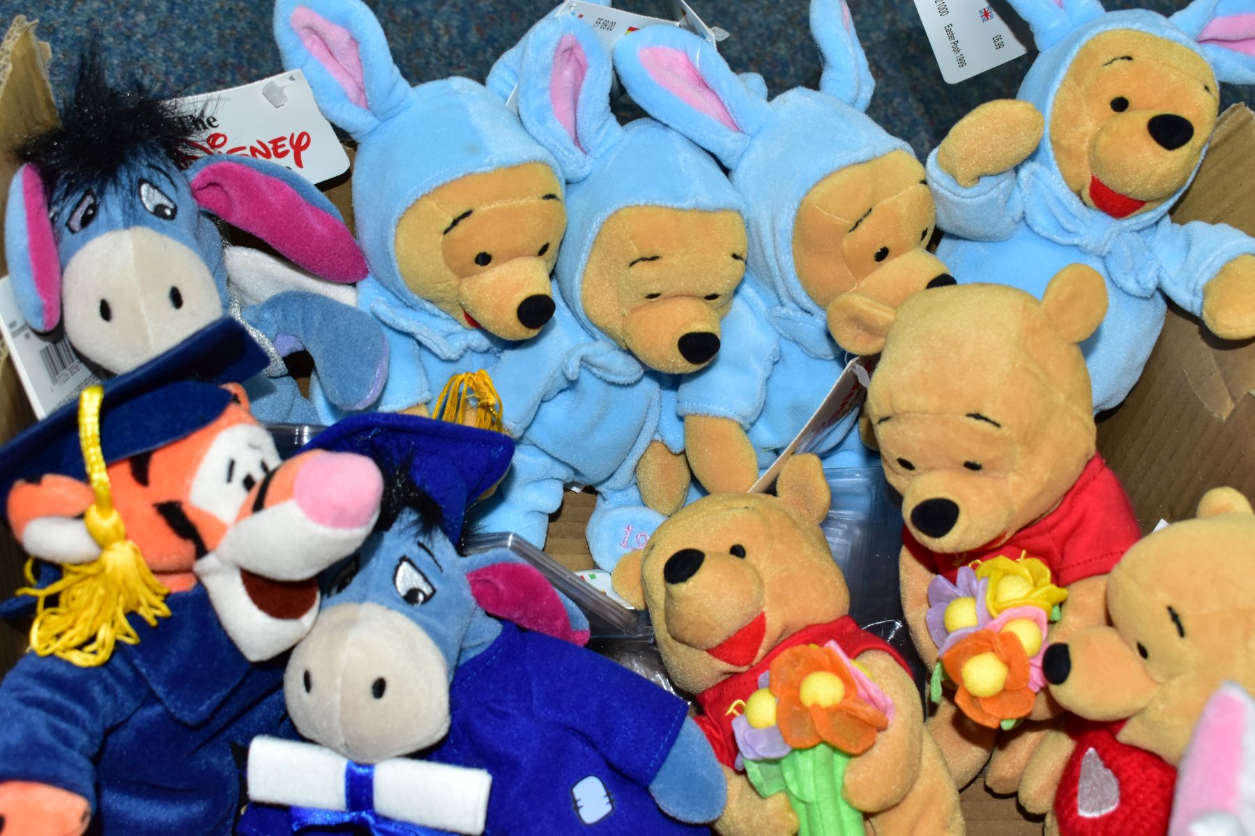 A BOX OF DISNEY BEANIE SOFT TOYS, most still with tags, characters include Winnie The Pooh, - Image 3 of 3