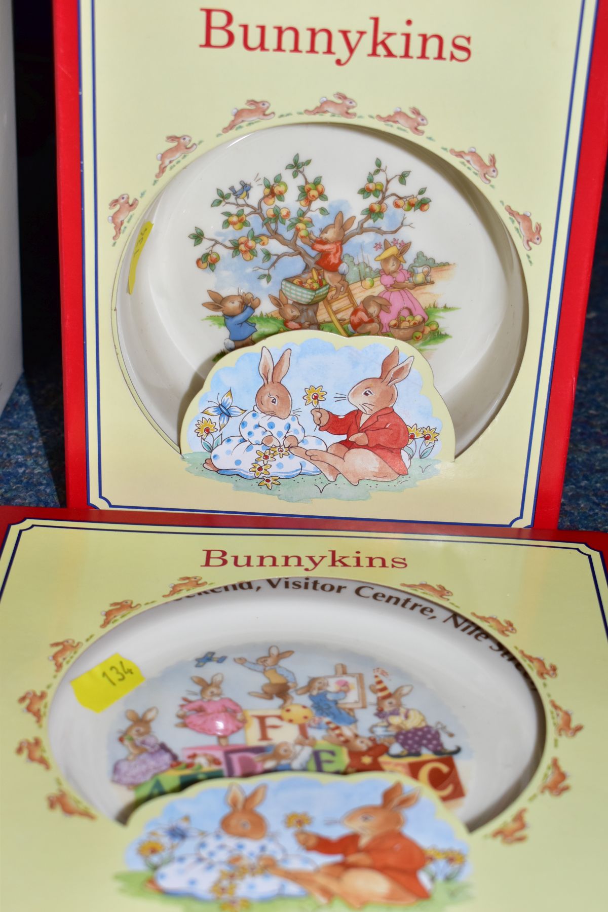 FIVE MODERN BOXED ROYAL DOULTON BUNNYKINS ITEMS AND AN UNBOXED HUG A MUG, comprising two limited - Image 3 of 5