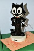 A BOXED LIMITED EDITION BESWICK FOR U.K.I. CERAMICS LTD CARTOON CHARACTER, Felix The Cat no. 0070/