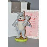 A BOXED LIMITED EDITION ROYAL DOULTON FIGURE FOR UKI CERAMICS LTD, Spike 'n' Tyke no 401/500, with