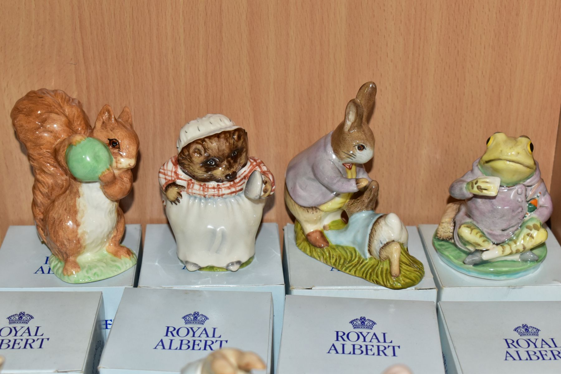 TWELVE BOXED ROYAL ALBERT BEATRIX POTTER FIGURES BP6, comprising Flopsy Mopsy and Cottontail, - Image 4 of 5