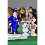 A SET OF SEVEN BOXED JOHN BESWICK CARTOON FIGURES FROM TOP CAT AND FRIENDS FIGURES, exclusive