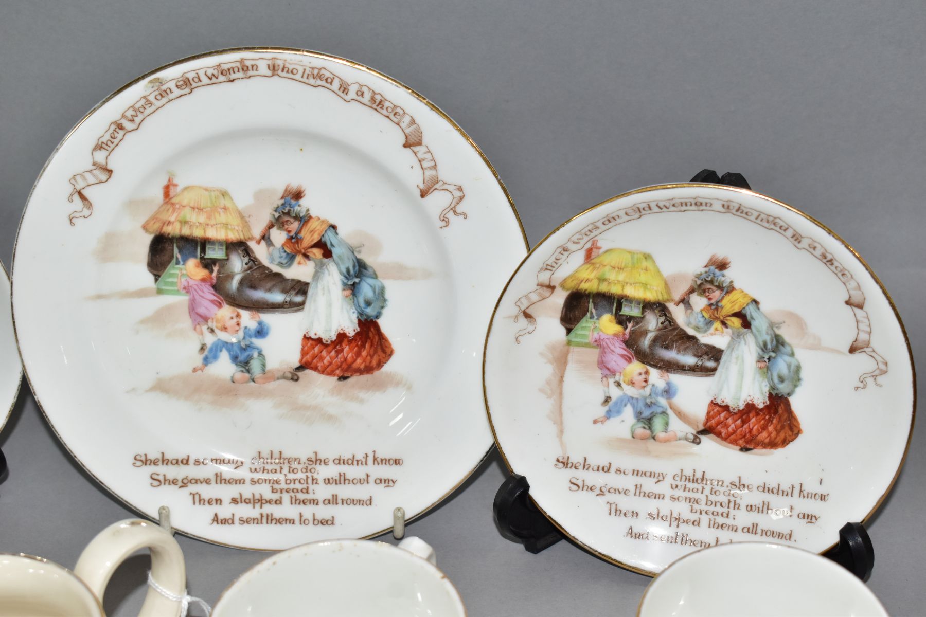SIX PIECES OF ROYAL DOULTON NURSERY RHYMES 'A' SERIES WARE, DESIGNED BY WILLIAM SAVAGE COOPER, ' - Image 6 of 10