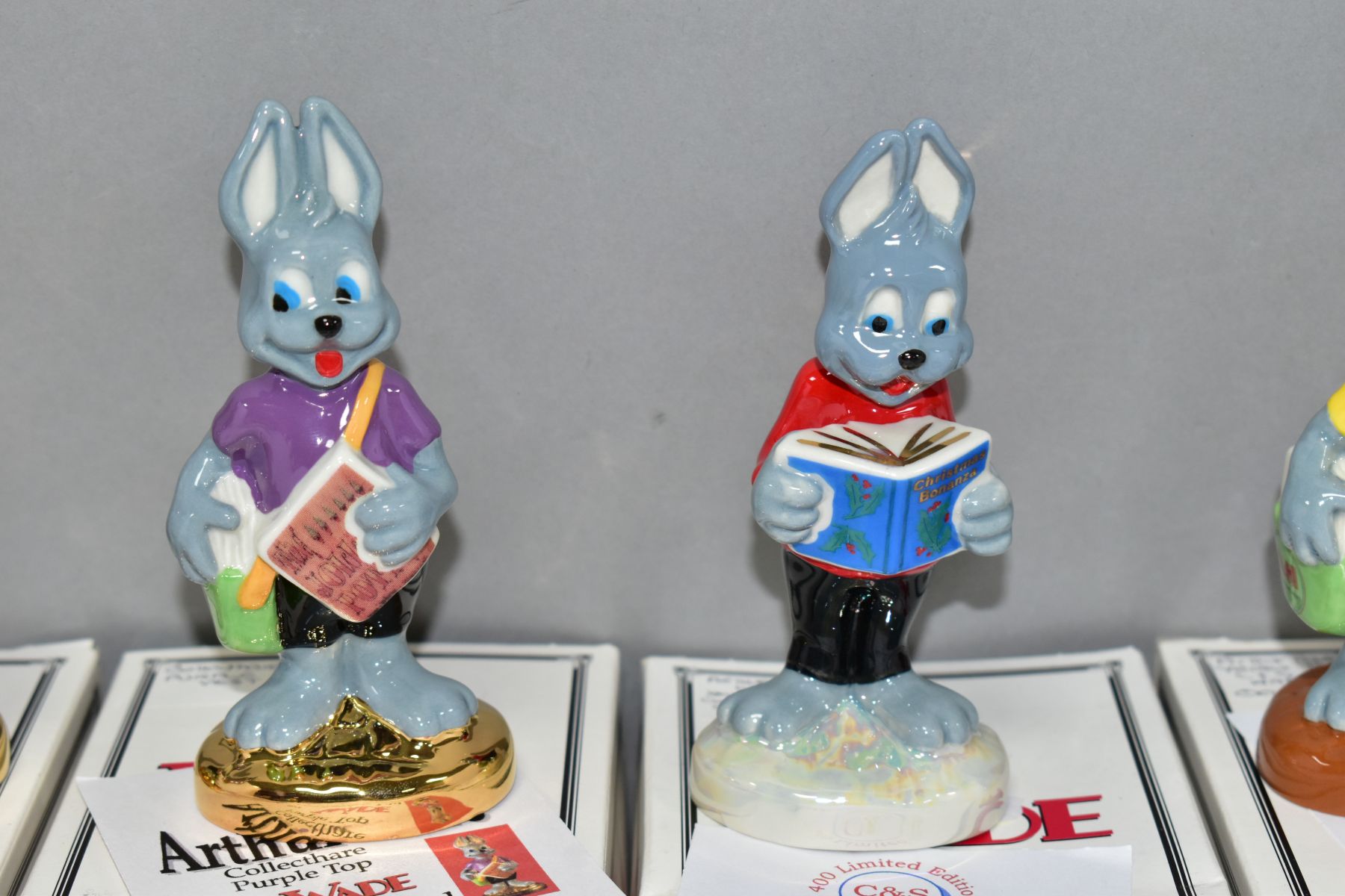 SIX BOXED LIMITED EDITION WADE ARTHUR HARE FIGURES FROM THE COLLECTHARE COLLECTIONS, comprising - Image 3 of 5