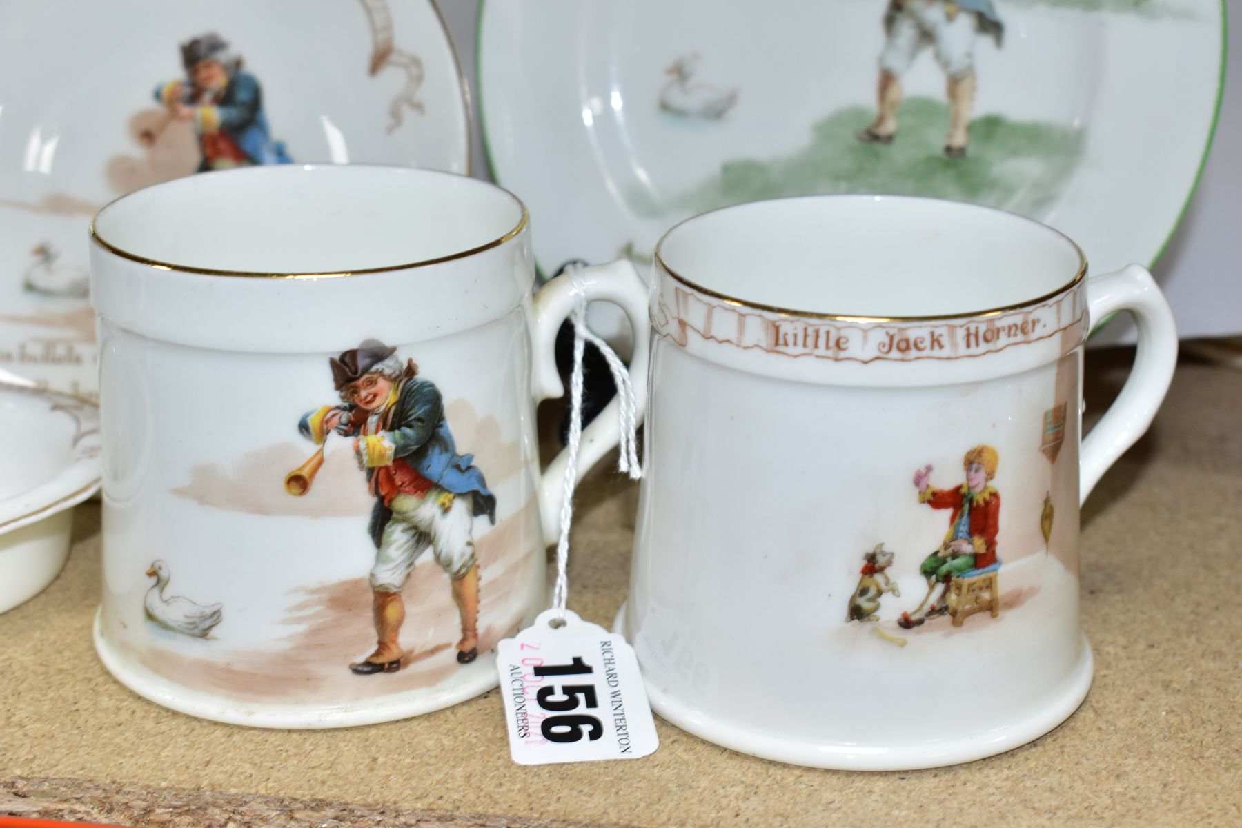 FOUR PIECES OF ROYAL DOULTON NURSERY RHYMES 'A' SERIES WARE, DESIGNED BY WILLIAM SAVAGE COOPER, ' - Image 3 of 7