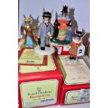 FOUR BOXED ROYAL DOULTON LIMITED EDITION BUNNYKINS FIGURES, comprising three exclusively for UKI