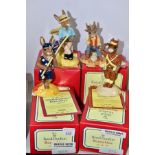 FOUR BOXED ROYAL DOULTON LIMITED EDITION BUNNYKINS FIGURES FROM AUSTRALIAN HERITAGE SERIES,