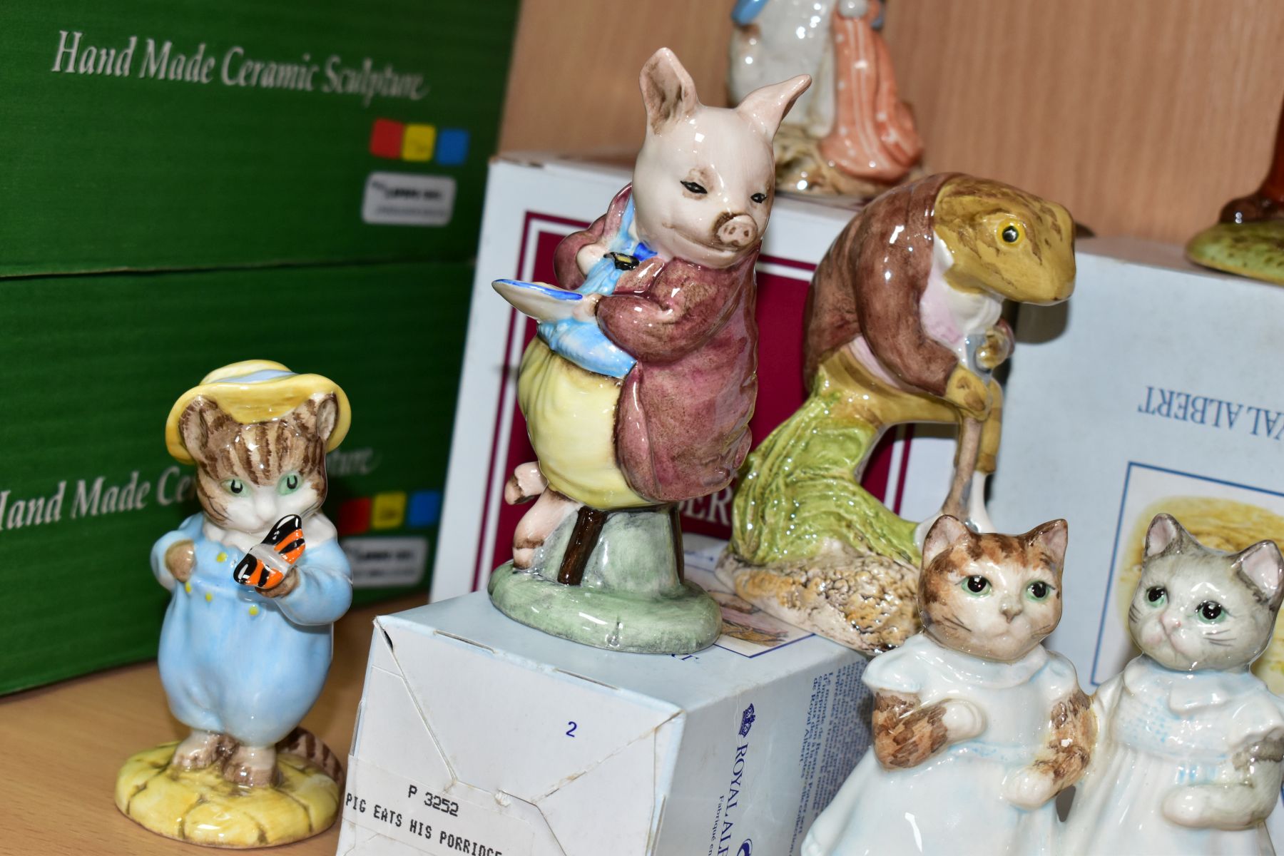 THIRTEEN ROYAL ALBERT BEATRIX POTTER FIGURES, BP6, comprising Babbitty Bumble (with odd box), - Image 5 of 7