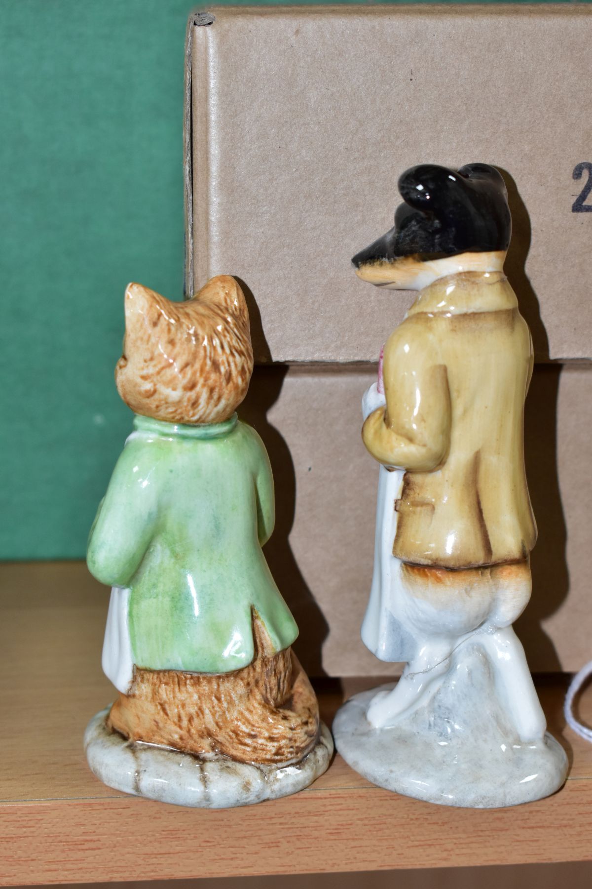 TWO BESWICK BEATRIX POTTER FIGURES, Ginger BP3b and Pickles BP3b (reglued base and head) with two - Bild 2 aus 5