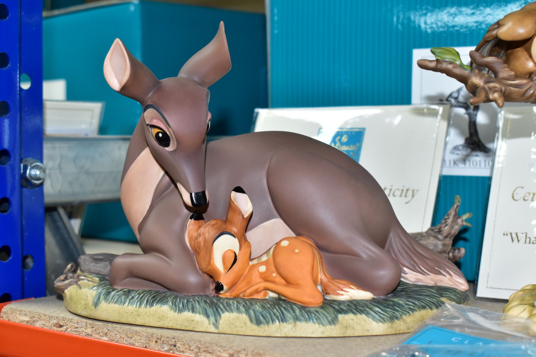 SEVEN BOXED WALT DISNEY CLASSICS COLLECTION BAMBI FIGURES, comprising Bambi and Mother 'My Little - Image 7 of 7