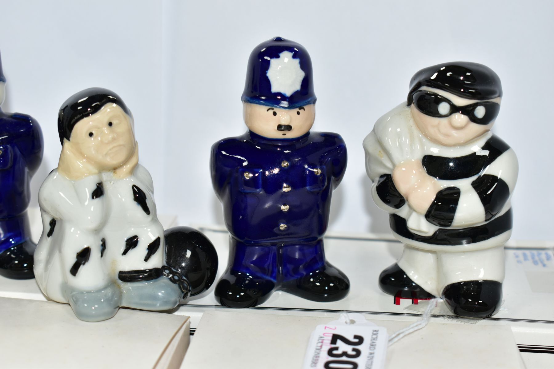 SIX BOXED WADE E AND A.CROMPTON FIGURES FROM THE LONG ARM OF THE LAW SERIES 1993-95 comprising The - Image 2 of 4