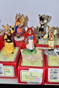 FIVE BOXED ROYAL DOULTON SPECIAL EVENTS BUNNYKINS FIGURES, comprising Morris Dancer DB204, 2000,