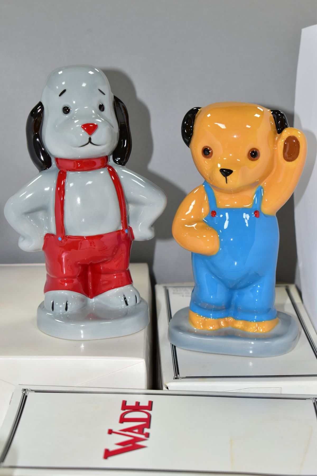 THREE BOXED WADE CAMTRAK'S CHILDHOOD FAVOURITE FIGURES, comprising Dougal (magic Roundabout) 1995 no - Image 3 of 4