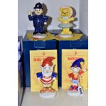 FOUR BOXED LIMITED EDITION ROYAL DOULTON FOR UKI CERAMICS LTD ENID BLYTON FIGURES, comprising