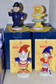 FOUR BOXED LIMITED EDITION ROYAL DOULTON FOR UKI CERAMICS LTD ENID BLYTON FIGURES, comprising