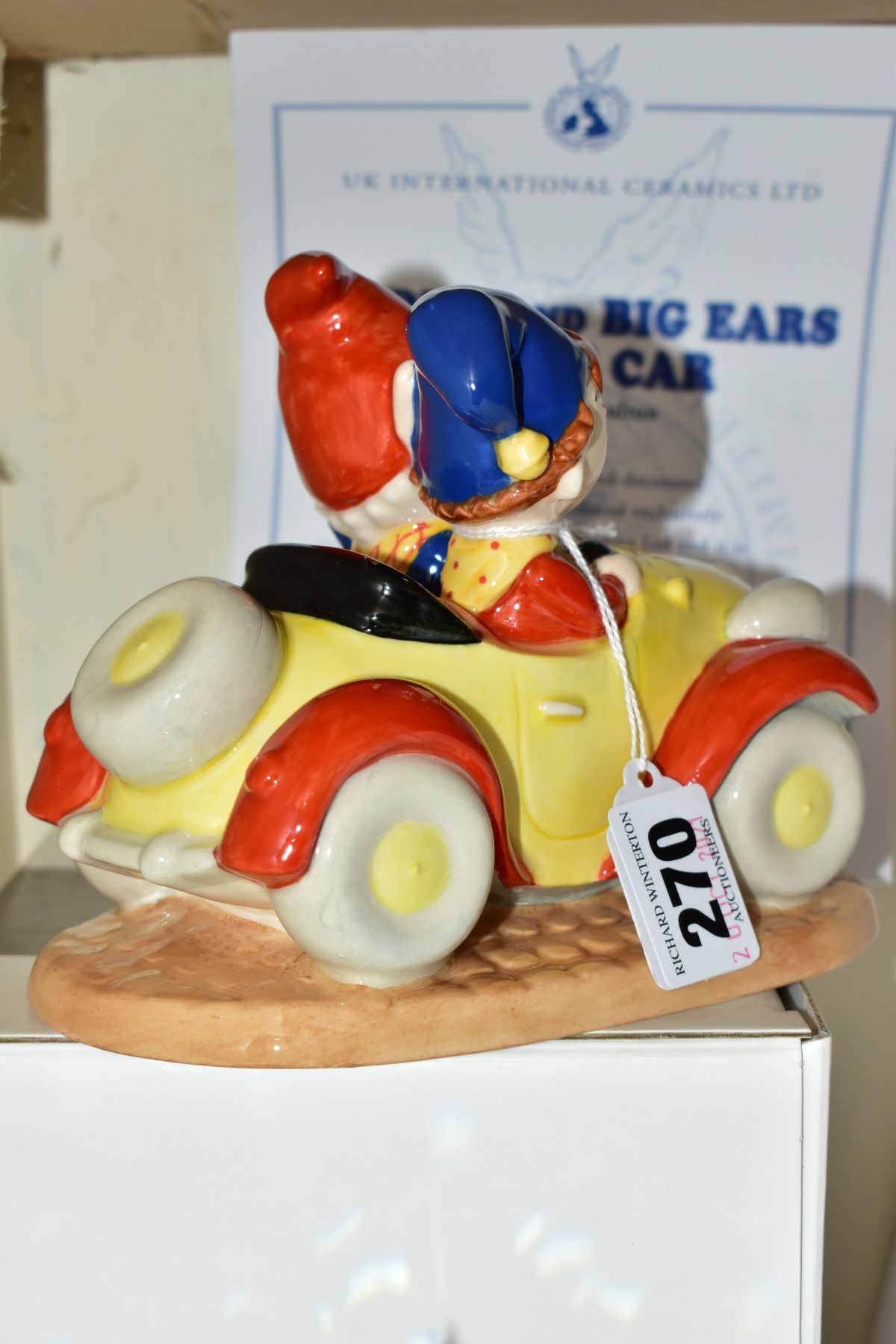 A BOXED LIMITED EDITION ROYAL DOULTON FOR UKI CERAMICS LTD FIGURE GROUP, Noddy and Big Ears in the - Image 2 of 4