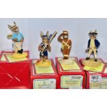FOUR BOXED ROYAL DOULTON LIMITED EDTION BUNNYKINS FIGURES FROM AUSTRALIAN HERITAGE, comprising '