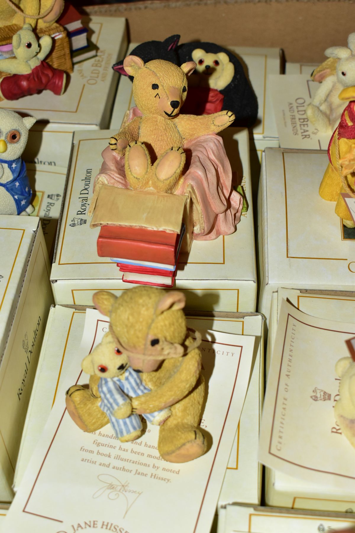 FIFTEEN BOXED ROYAL DOULTON JANE HISSEY'S OLD BEAR AND FRIENDS FIGURES, comprising Old Bear OB01, - Image 7 of 8
