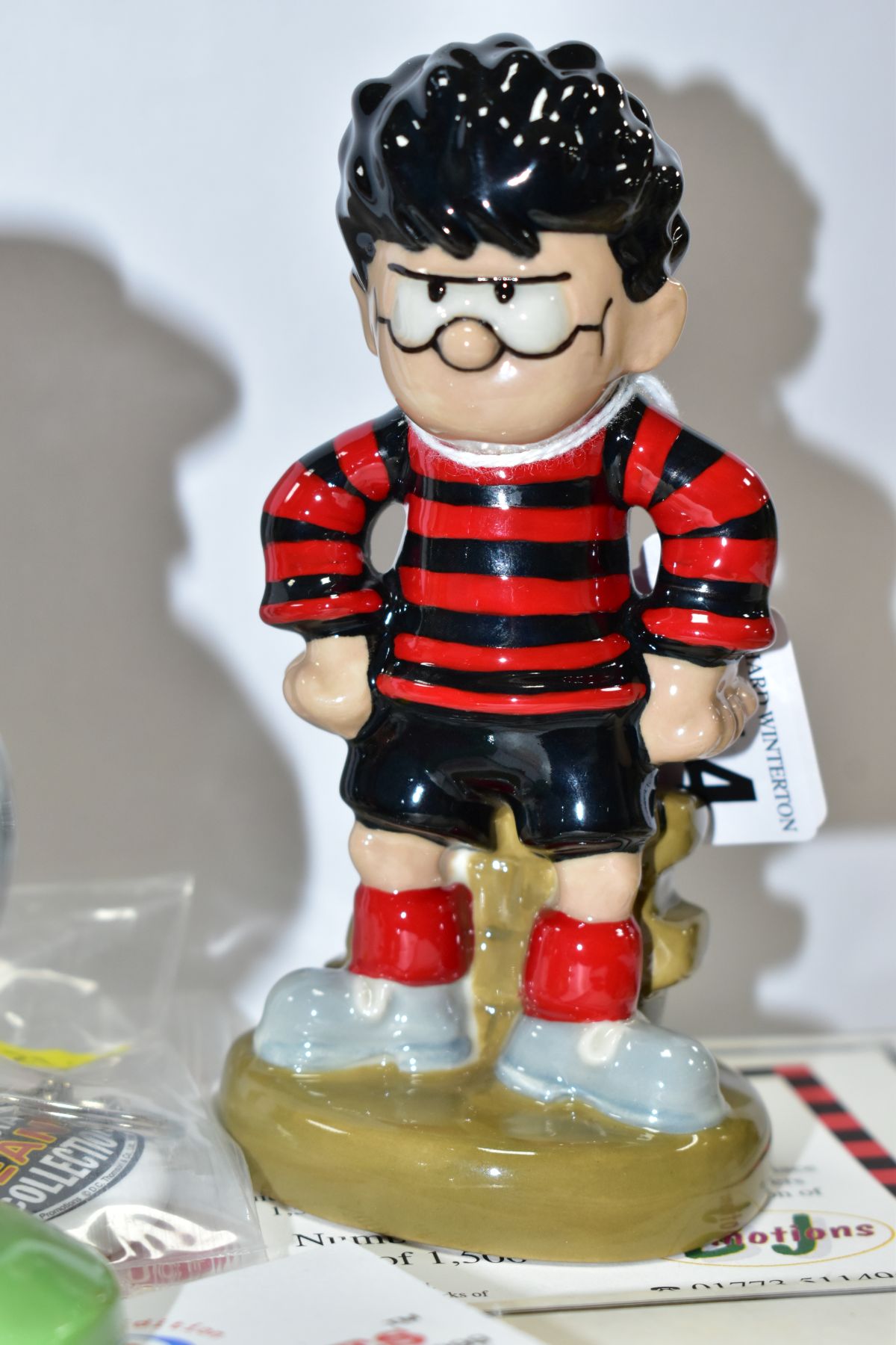 SIX BOXED WADE NOVELTY TV/COMIC CHARACTERS, comprising BJ Promotions limited edtion Dennis The - Image 3 of 6