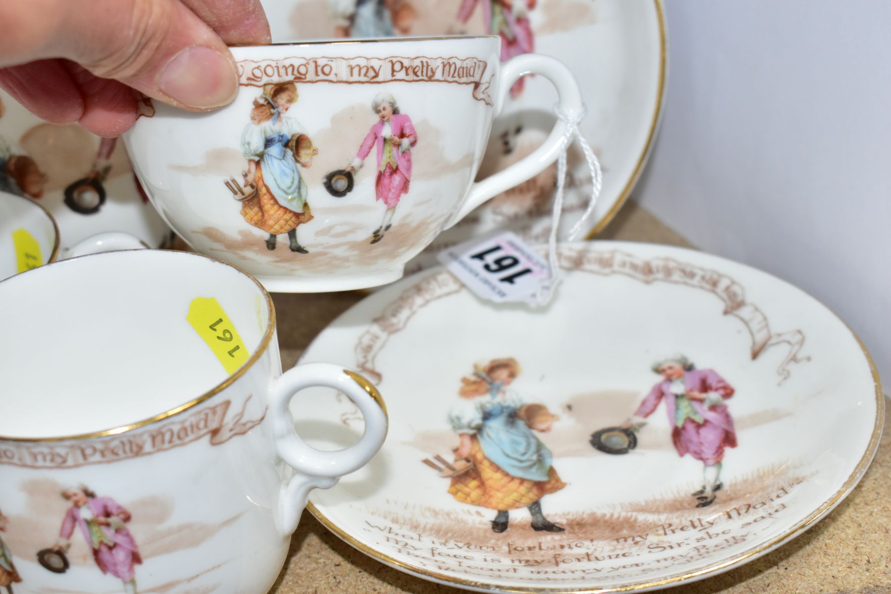 EIGHT PIECES OF ROYAL DOULTON NURSERY RHYMES 'A' SERIES WARE, DESIGNED BY WILLIAM SAVAGE COOPER, ' - Image 3 of 9