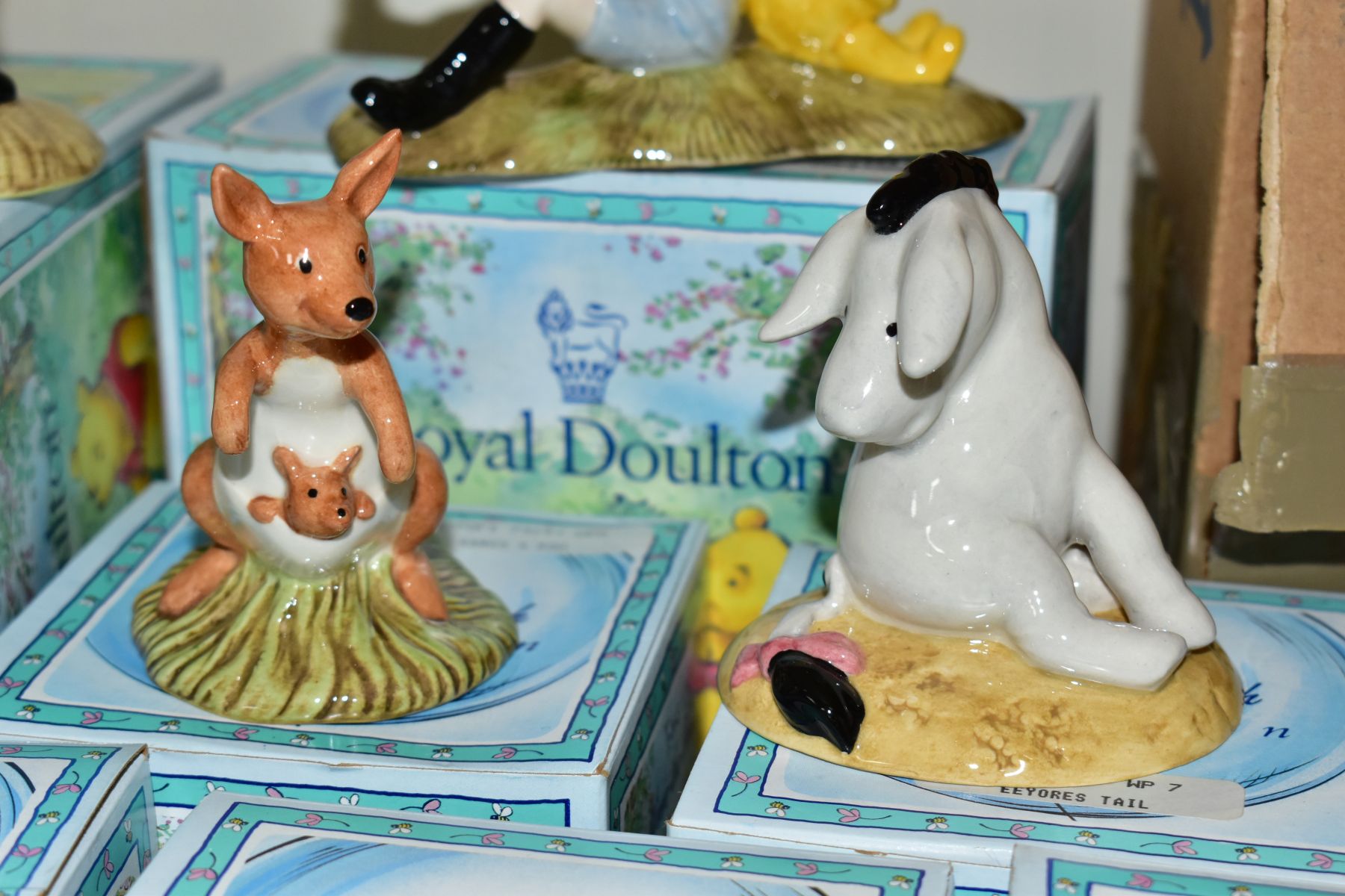 TEN BOXED ROYAL DOULTON FIGURES CELEBRATING 70 YEARS OF WINNIE THE POOH, comprising Winnie The - Image 4 of 7