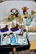 TWENTY WADE FIGURES FROM NUMEROUS COLLECTORS FAIRS, comprising from Alton Towers Fairs 1998 'Bears