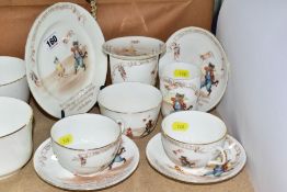 TEN PIECES OF ROYAL DOULTON NURSERY RHYMES 'A'SERIES WARE, DESIGNED BY WILLIAM SAVAGE COOPER, 'Hey