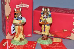 TWO BOXED ROYAL DOULTON INTERNATIONAL COLLECTORS CLUB EXCLUSIVE 2004 BUNNYKINS FIGURES, comprising