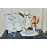 A BOXED LIMITED EDITION ROYAL DOULTON FIGURE GROUP FROM THE SNOWMAN SERIES, The Snowman and James