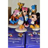 SIX BOXED ROYAL DOULTON FIGURES FROM THE MICKEY MOUSE COLLECTION, comprising Mickey Mouse MM7,