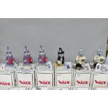 SIX BOXED LIMITED EDITION WADE ARTHUR HARE FIGURES FROM THE VILLAGE PEOPLE COLLECTION, style two,