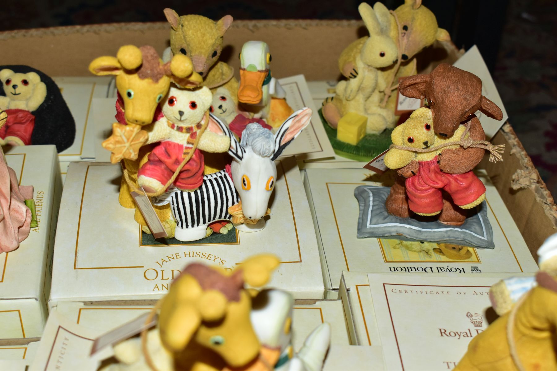 FIFTEEN BOXED ROYAL DOULTON JANE HISSEY'S OLD BEAR AND FRIENDS FIGURES, comprising Old Bear OB01, - Image 6 of 8