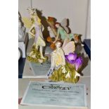 THREE BOXED LIMITED EDITION JENNY OLIVER'S FAERIES FOR COLLECT IT! FAIRS, (Holland Studio Craft),