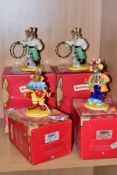 FOUR BOXED ROYAL DOULTON BUNNYKINS FIGURES EXCLUSIVE TO THE INTERNATIONAL COLLECTORS CLUB AND EVENTS