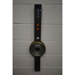 AN EARLY 20TH CENTURY OAK 'PEANDAR' DEMONSTRATION WHEEL BAROMETER, signed Philip Harris & Co Ltd,