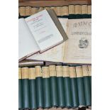 BOOKS, VICTOR HUGO'S WORKS, a thirty volume de-luxe edition, no.42 of 1000 printed and published