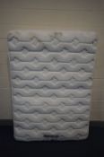 A SILENT NIGHT MIRAPOCKET INDULGENT 4FT6 MATTRESS (condition:- needs a clean)