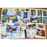 POSTCARDS, one box containing a selection of modern British and Continental 'Holiday' type