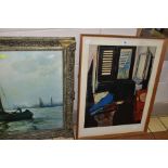 VINTAGE OPEN EDITION PRINTS comprising Henri Matisse 'Interior With Violin', size 59cm x 45cm and