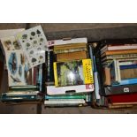 BOOKS: GARDENING, NATURE & COOKERY, approximately one hundred titles in five boxes, including Birds,