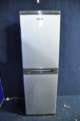 A BEKO FRIDGE FREEZER MODEL NO CGA966S, width 55cm x height 168cm, freezer missing drawers and