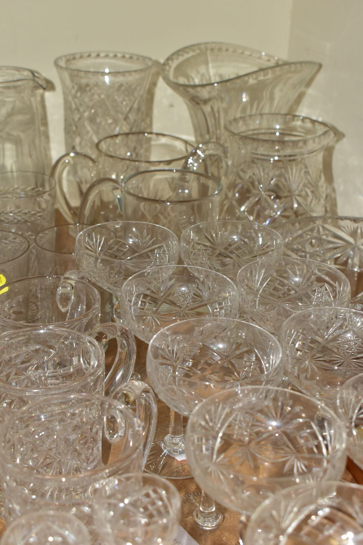 A QUANTITY OF CUT CRYSTAL AND OTHER GLASSWARES, to include a Bohemia Crystal decanter and two - Image 6 of 7