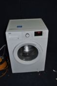 A BEKO WTB841R2W WASHING MACHINE 1400 speed 8kg (PAT pass and powers up)