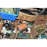 VINTAGE FISHING EQUIPMENT ETC, to include Shakespeare Omni and Sigma rods, Alcocks Superwizard