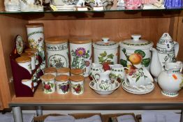 A COLLECTION OF PORTMEIRION BOTANIC GARDEN AND POMONA PATTERN POTTERY, including Pomona pattern:-